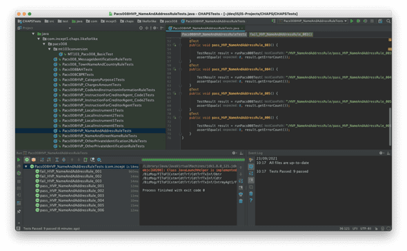 HVP_NameAndAddressRule JUnit tests